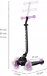 Hulajnoga dziecięca Qplay Sema Evo 3 w 1 Violet (5061047482056) - obraz 7