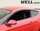Дефлектори вікон вітровики Ford Mustang 15- WELLVISORS Форд Мустанг WT0038637 - зображення 5