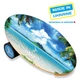 Балансборд Island (Balance Board Training System) с прорезиненным роллером (20102 bb-oval-island) - изображение 1
