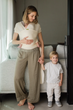 Chusta do noszenia dziecka Boba Serenity Wrap Sand Oat Meadow (817579015003) - obraz 4