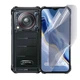 Антишпион приватная плёнка гидрогелевая для смартфона Oukitel WP36 противоударная прозрачная - изображение 1