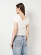 Боди-футболка женская H&M 1178038 S Белая (2000001633540) - изображение 2