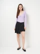 Боди-футболка женская H&M 1137323_сиреневый M Сиреневая (2000001632055) - изображение 3