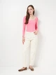 Боди-футболка женская H&M 1123802_роз L Розовая (2000001633731) - изображение 3