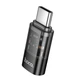 Адаптер переходник Hoco UA36D, Type-C to Lightning, 3А, black - изображение 3