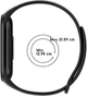 Ремешок силиконовый для Xiaomi Mi Band 8 № 09 серо-голубой - изображение 4