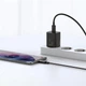 Сетевое зарядное устройство адаптер BASEUS Super Si Quick Charger (TZCCSUP-L02) |1Type-C, 3A/25W, поддержка быстрой зарядки QC/PD, многоуровневая система защиты, универсальная совместимость| + Кабель Type-C to Type-C в комплекте |1 м| Черный - изображение 5