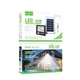 Вуличний світлодіодний прожектор Hoco DL07 Plus на сонячній енергії, IPX67, 45W, 2000mAh, black - зображення 7