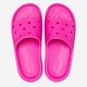 Подростковые шлепанцы для девочки Crocs Classic Slide V2 K 698932046 36-37 (J4) Розовые (1159838624) - изображение 6