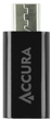 Adapter Accura USB Type-C - micro-USB 2.0 Type-A F/M (5904726952306) - obraz 1