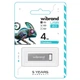 USB флеш накопитель Wibrand 4GB Chameleon Silver USB 2.0 (WI2.0/CH4U6S) - зображення 2