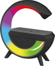 Głośnik przenośny DPM DTL301B LED RGB Bluetooth z ładowarką indukcyjną Czarny (5906881230756) - obraz 2