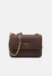 Женская сумка кроссбоди через плечо GUESS LISBET CONVERTIBLE XBODY FLAP - Handbag Mahogany (72787) - изображение 1