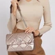Жіноча сумка кросс-боді через плече GUESS Dilla Convertible Crossbody Pewter SG797121 (45939) - зображення 11