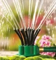 Умная система полива распылитель Multifunctional Water Sprinkler 360 градусов шип для крепления переходник для шланга - изображение 5