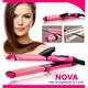 Плойка-утюжок для волос Nova 2in 1 NHC-2009 5 температурных режимов 45 ватт - изображение 6