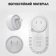 Детектор угарного газа Protmex 4В1 Настенный CO детектор с мониторингом температуры и влажности - изображение 5