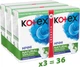 Набор Гигиенических прокладок Кotex Natural Night 12 шт х 3 пачки (5029053580180_1) - изображение 1