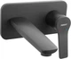 Смеситель для умывальника Ferro Stratos Black BSC3PABL - изображение 1