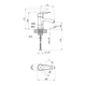 Lidz Nicole 001F Смеситель для раковины Chrome (k35) LDNIC001FCRM21880 - изображение 2