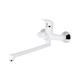 Brinex 36W 005 Смеситель для ванны Chrome/White (k35) с длинным поворотным изливом BRIN36W005 - изображение 4