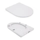 Унітаз підлоговий Qtap Jay Ultra Quiet з сидінням Soft-close 640x360x835 мм QT07222175TW White - зображення 8