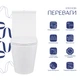 Унитаз напольный Qtap Swan Ultra Quiet с сидением Soft-close 640x360x835 мм QT16222182TW White - изображение 4