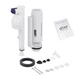 Унітаз підлоговий Qtap Swan Ultra Quiet з сидінням Soft-close 640x360x835 мм QT16222182TW White - зображення 9