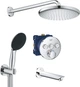 Душовий комплект Grohe QuickFix Grohtherm SmartControl з Vitalio Start 250 (UA202802R3) - изображение 1