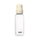 Дитяча пляшечка BIBS Baby Bottle Round Latex 270 мл Medium Flow (середній потік) Ivory - зображення 2