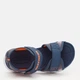 Подростковые спортивные сандалии для мальчика Skechers Microspec-Splash 407034L NVOR 36 Синие (198376983734) - изображение 5