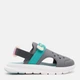 Детские спортивные сандалии для девочки Puma Evolve Sandal Summer Camp Ac Ps 39564602 32 (13) Cool Dark Gray/Sparkling Green/Turquoise Surf (4099686471835) - изображение 1