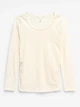 Лонгслив для беременных H&M S кремовый 1606837680 - изображение 1
