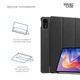 Чехол-книжка на планшет Xiaomi Redmi Pad 2, Smart Case, Black, подставка для планшета 11 , кожаный, микрофибра, на магните, ArmorStandart (ARM86082) - изображение 4