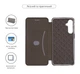 Чехол-книжка для Samsung Galaxy M16 5G, G-Case, Черный, кожаный чехол-книга из экокожи (PU) и TPU, с магнитом, с подставкой и вместительным кардхолдером, противоударный, защита всего корпуса, ArmorStandart (ARM83183) - изображение 3