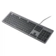 Клавиатура Vinga kb735 black-grey - изображение 1