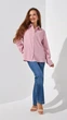 Рубашка однотонная женская On me D2777 XL Пудровый shop (2000991054004) - изображение 1