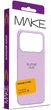 Чехол для смартфона MAKE Silicone для Apple iPhone 17 Pro Lilac (MCL-AI17PLC) - изображение 4