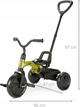 Rowerek trójkołowy Qplay Ant Plus Green (5061047480748) - obraz 9