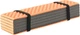 Туристический коврик складной GardenLine 183 x 60 x 2 см (CAM3445_orange) - изображение 1