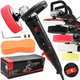 Полірувальна машина RED TECHNIC RTPS0088 2400 Вт 6-ступеневе регулювання обертів інструмент з набором губок для полірування та шліфування поверхонь - зображення 9