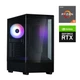 Игровой ПК Zalman P10 STALKER Tower / AMD Ryzen 5 5500 (6 (12) ядер по 3.6 - 4.2 GHz) / 16 GB DDR4 / 512 GB SSD M.2 / nVidia GeForce RTX 5060, 8 GB GDDR7, 128-bit б/у - изображение 1