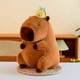 М'яка іграшка капібару з бджілкою каталкою 35 см плюшева іграшка для дітей та затишного інтер'єру - зображення 3