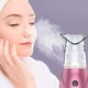 Сауна для лица 2в1 Facial Steamer SK-1080, Розовый / Распаритель для кожи лица с ионизатором / Прибор для - изображение 2