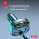 FM-трансмиттер для авто Earldom M71 MP3 2USB+Type-C 3.1A LED-дисплей прикуриватель черный - изображение 7