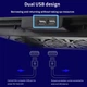 Подставка для ноутбука охлаждающая Givecool N11 с регулировкой угла наклона (до 17", 2USB) - изображение 5