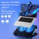 Подставка для ноутбука охлаждающая Givecool S900 с регулировкой угла наклона (до 18", 2USB, 2 вентиляторов, RGB подсветка, подставка для телефона) - изображение 3