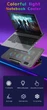 Подставка для ноутбука охлаждающая Givecool X8 с регулировкой угла наклона (до 17", 2USB, 6 вентиляторов, RGB подсветка, подставка для телефона) - изображение 9