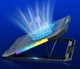 Подставка для ноутбука охлаждающая Givecool S900 с регулировкой угла наклона (до 18", 2USB, 2 вентиляторов, RGB подсветка, подставка для телефона) - изображение 4
