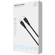 Кабель для зарядки Proove Simple Silicone, Type-C to Type-C, потужність 60W, довжина 2 м, Чорний (CCSI60002221) - зображення 2